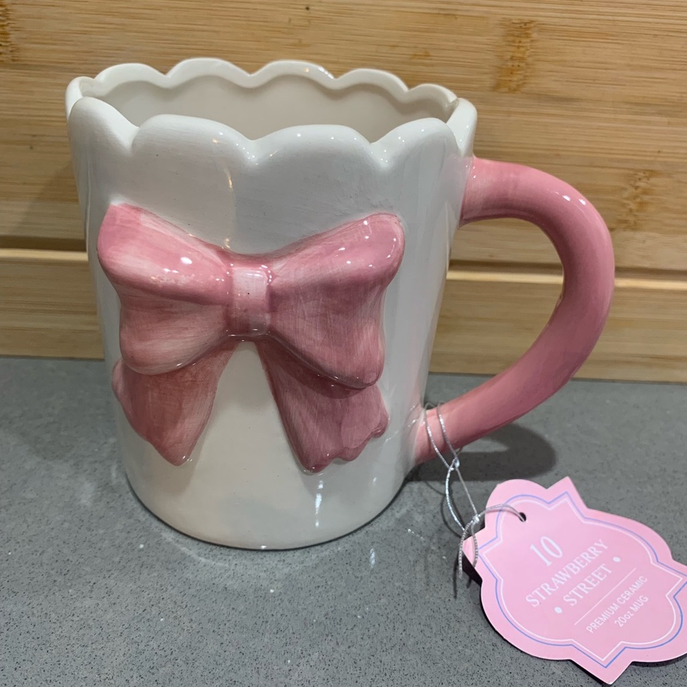 Pink Bow Mug